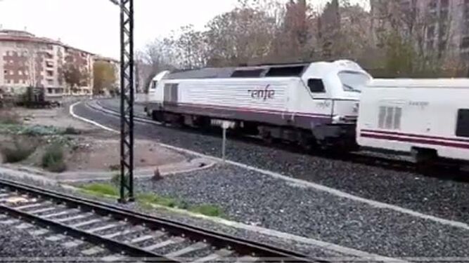 Sale el primer tren Talgo de Granada