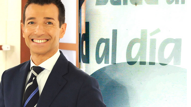 Roberto Sánchez Benítez, director y presentador de 'Salud al día'