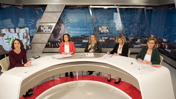 El debate se celebró anoche en la televisión pública andaluza
