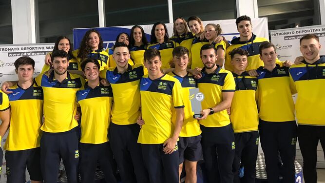 Los nadadores del club churrianero brillaron en la Copa de Andalucía