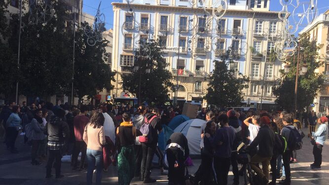 Manifestación contra Vox en Granada