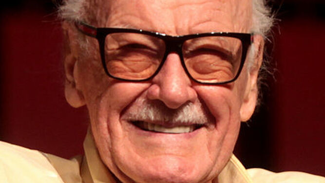 Stan Lee, padre de Marvel Cómics.