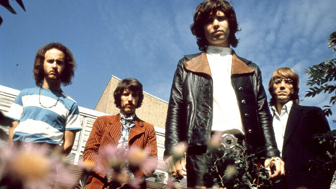 The Doors en un imagen de 1968.