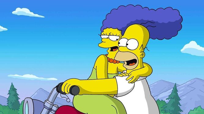 Homer y Marge Simpson, el matrimonio animado amarillo