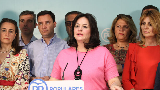 Virginia Pérez, presidenta del PP de Sevilla