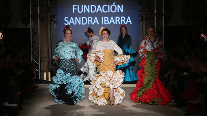 El desfile de la Fundaci&oacute;n Sandra Ibarra  de We Love Flamenco en fotos