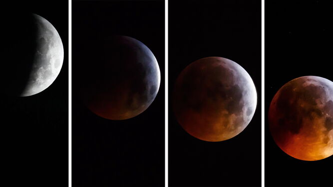 As&iacute; ha visto el mundo el eclipse lunar
