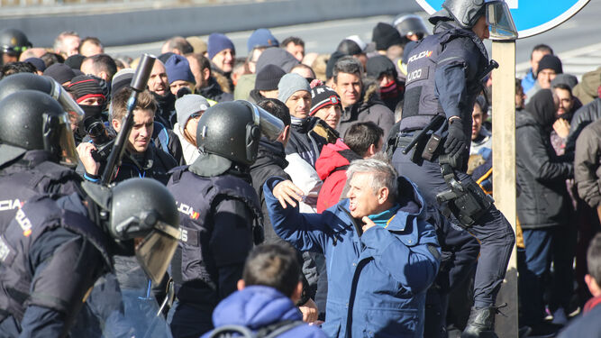 Las im&aacute;genes de las cargas policiales en Madrid