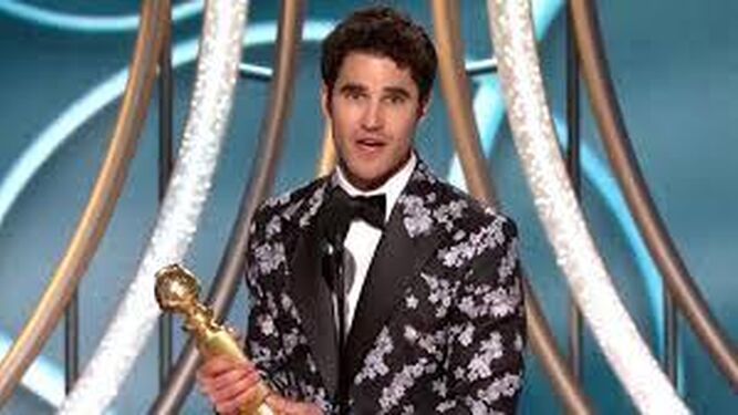 Darren Criss en la gala de los Globos de Oro