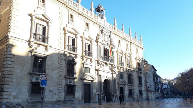 La Real Chancillería, sede de la Audiencia de Granada