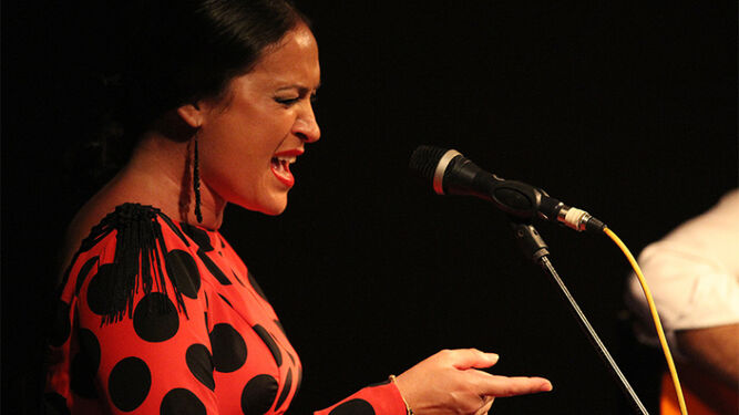 La cantaora granadina Alicia Morales, en una actuación reciente.