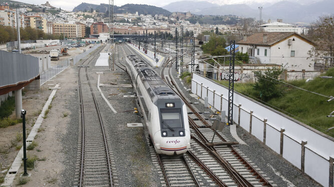 Un tren en Granada