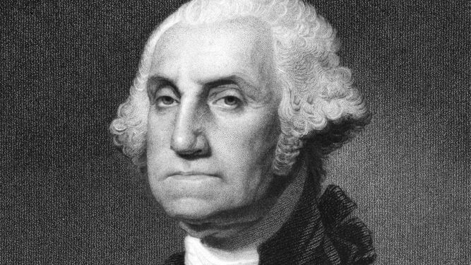 El primer presidente de los Estados Unidos, George Washington.