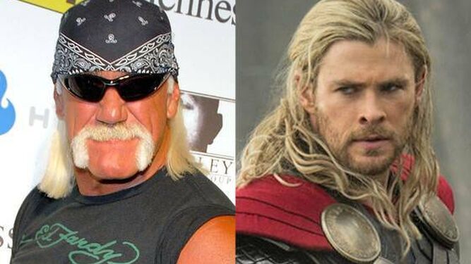 Hulk Hogan y Chris Hemsworth