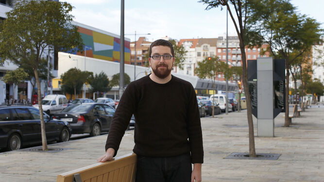 Alejandro García, cabeza de lista de Unidas Podemos al Congreso por Huelva.