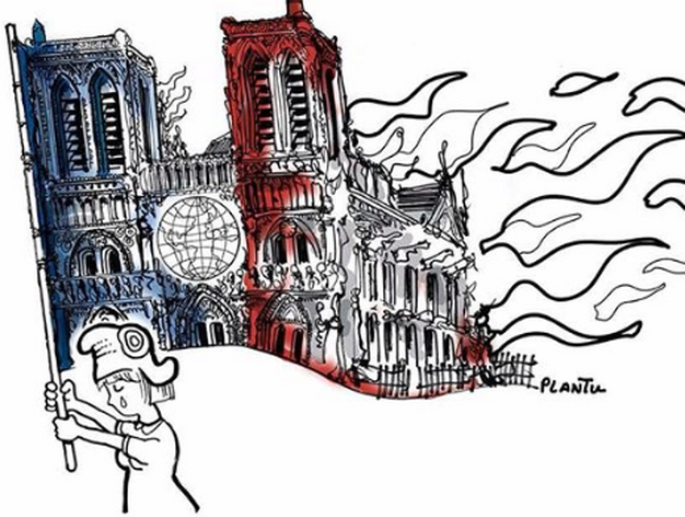 Incendio de Notre Dame: Las redes sociales se llenan de muestras de solidaridad