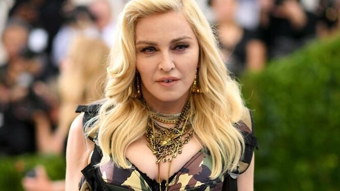 La diva del pop Madonna.