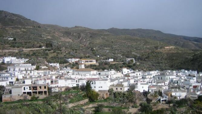 Panorámica del municipio de Almegíjar.