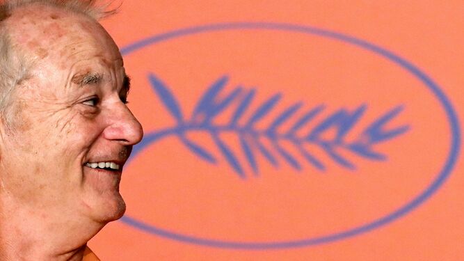 Bill Murray, este miércoles en Cannes.