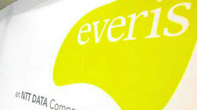 Logotipo de la compañía Everis.