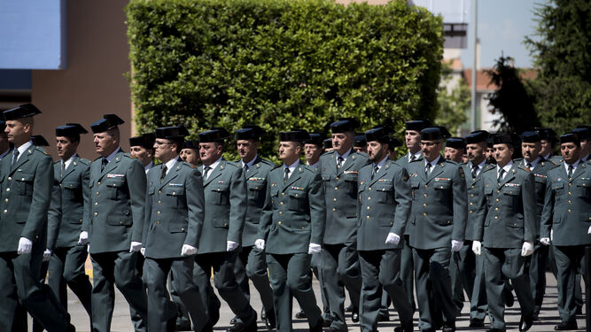Acto de celebraci&oacute;n del 175 aniversario de la Guardia Civil en Granada