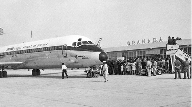 Inauguración del Aeropuerto en junio de 1972