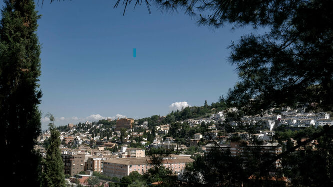 Vistas de Granada desde la Bola de Oro