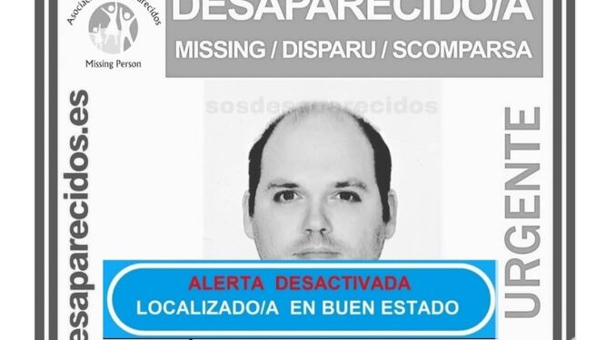 Encuentran a Ángel, el hombre de 34 años desaparecido ayer en Granada