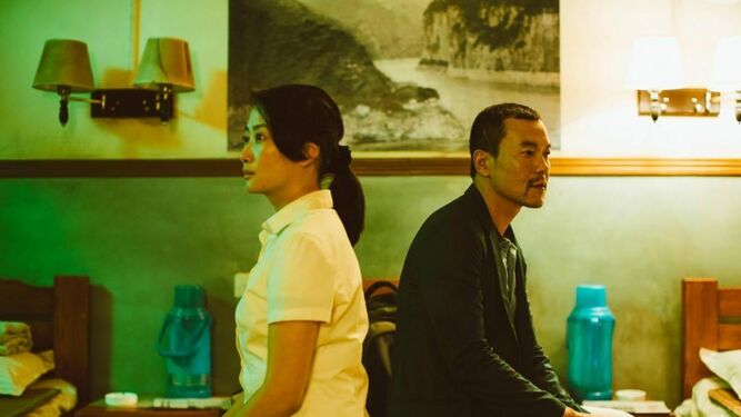Thao Zhao y Liao Fan en otra escena de filme de Jia Zhangke.