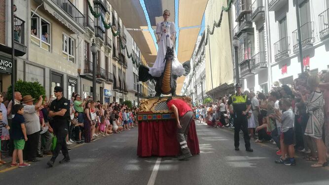 La Tarasca en las calles de Granada