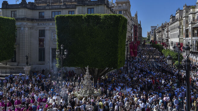 La procesión del Corpus 2019.