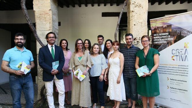 Presentación, esta mañana, de las actividades para este verano del Patronato de la Alhambra.
