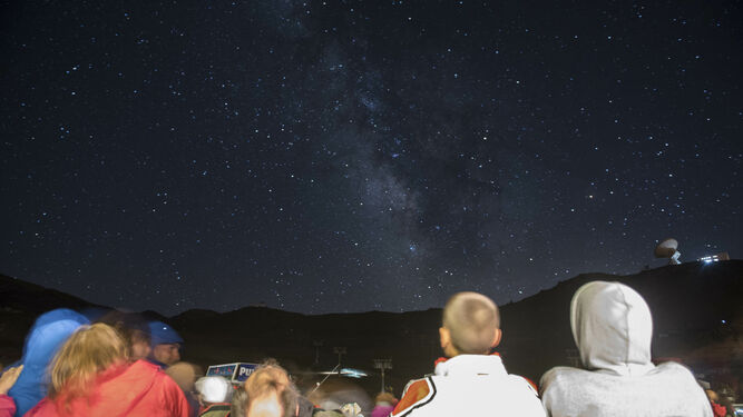 Noche de observación desde Sierra Nevada.