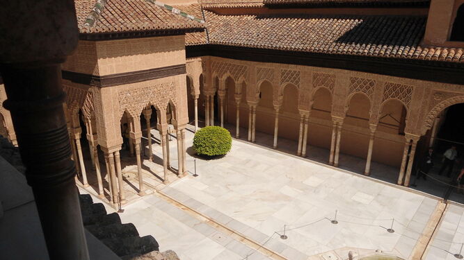 Imagen de archivo del Patio de los Leones de la Alhambra.