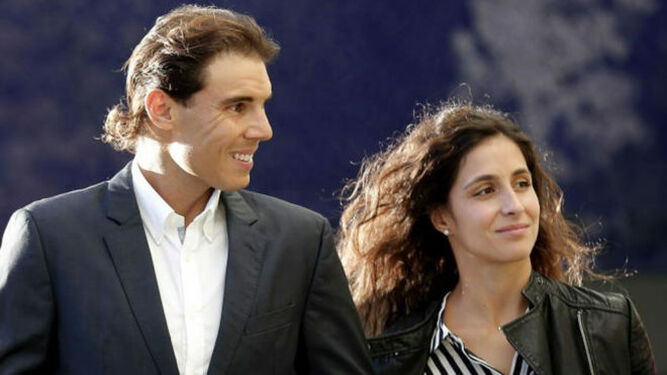 Rafa Nadal y Mery Perelló, en una imagen de archivo.
