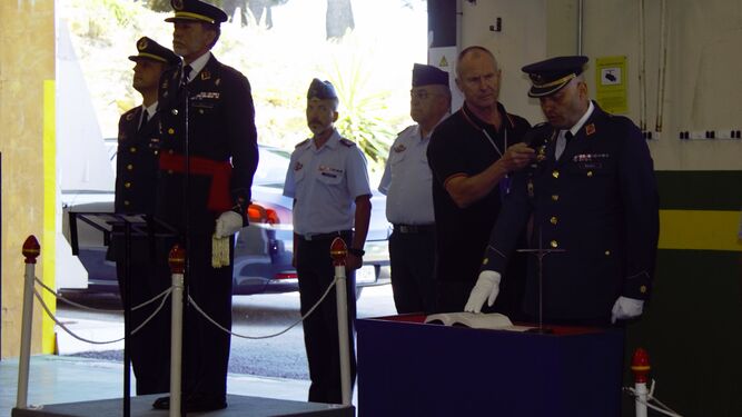 El comandante Rando Guirado toma posesión como Jefe del EVA 9 en Motril
