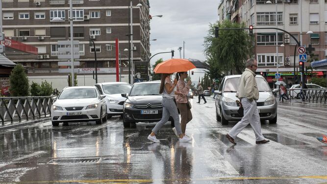 La Aemet avisa del riesgo de lluvia en Granada a partir del lunes