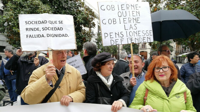 Radiografía de los pensionistas en Granada: 154 euros menos que en el resto del país.