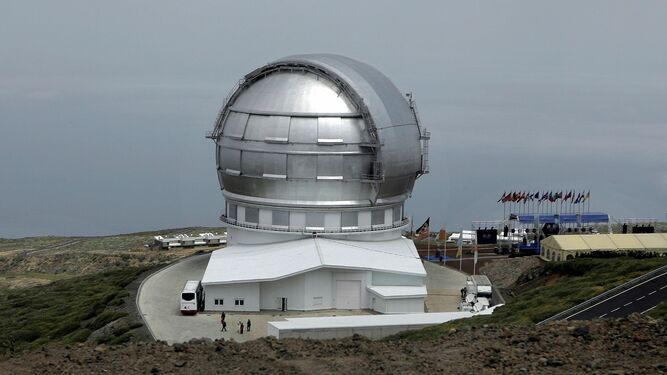 Imagen del Gran Telescopio de Canarias