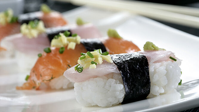 El sushi es una de las recetas japonesas, elaboradas con arroz, más deliciosas.