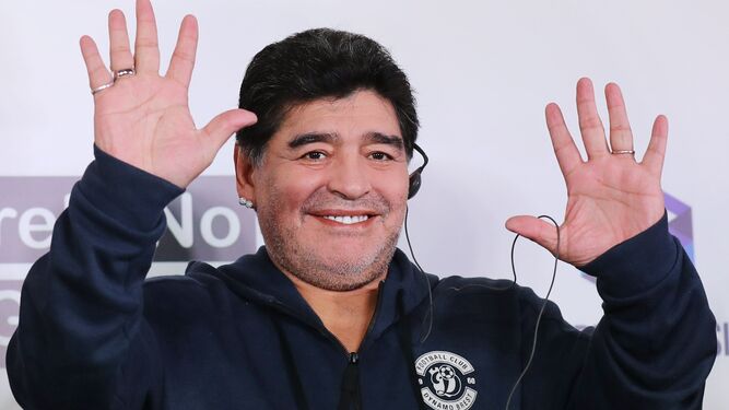 Maradona, en una foto de archivo.