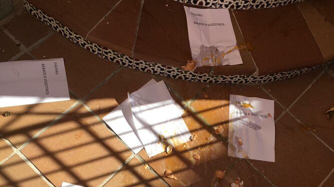 Huevos rotos y mensajes amenazantes en la casa del portavoz del PP de Santa Fe