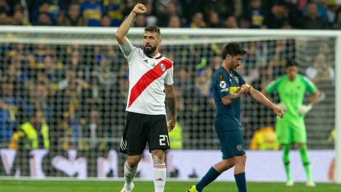 Las im&aacute;genes de la ida del River Plate-Boca Junior de semifinales de la Copa Libertadores