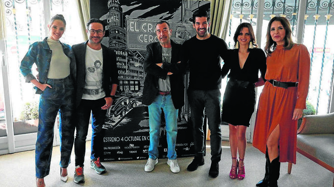 Presentación de la película ‘El crack cero’ con Garci y el elenco de actores.
