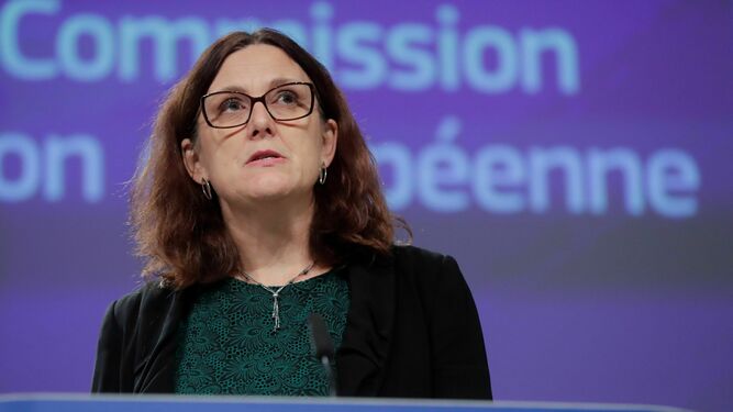Cecilia Malmström, comisaria de Comercio de la UE.