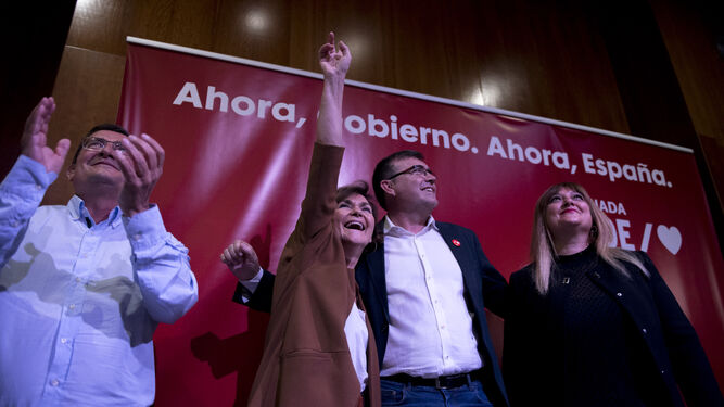 Calvo pronostica en Granada que el voto femenino dará una victoria "más grande" al PSOE