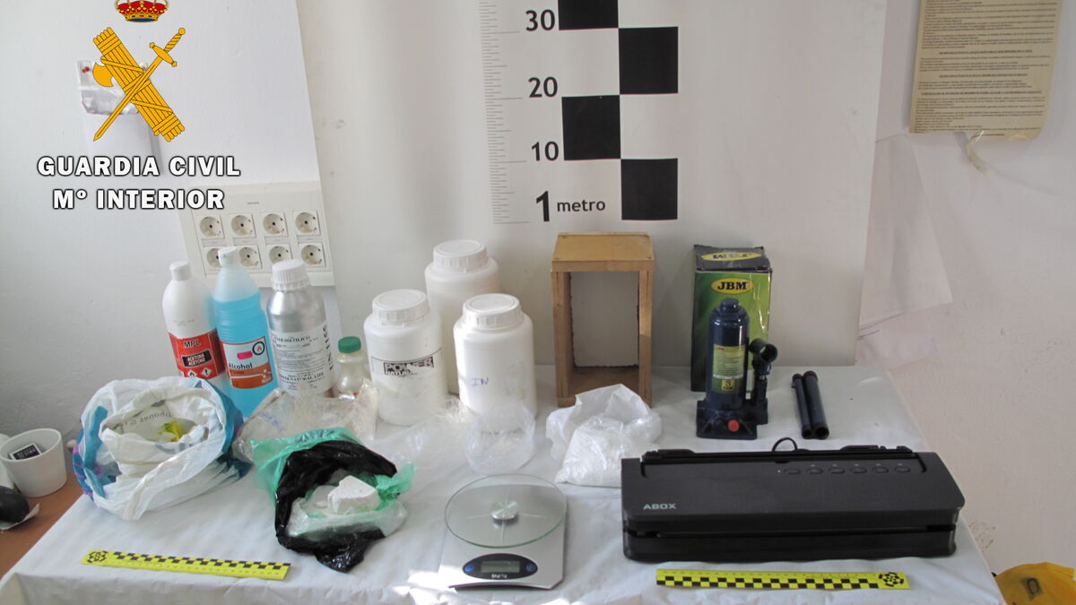 Cae un laboratorio de cocaína instalado en un pueblo de la Alpujarra - Granada Hoy