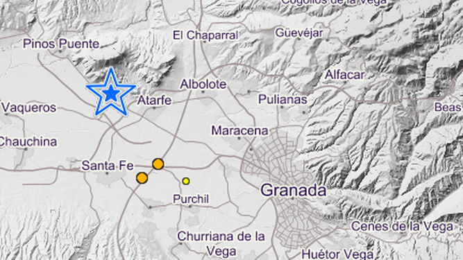 Granada sufre otro terremoto con epicentro en Atarfe