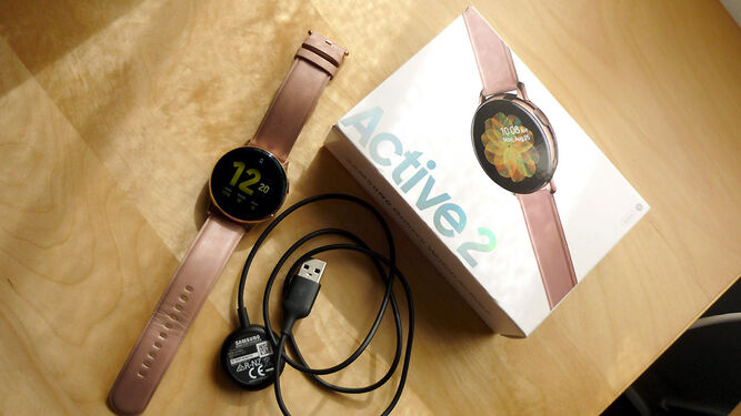 An&aacute;lisis del Samsung Galaxy Watch Active2: contenido de la caja