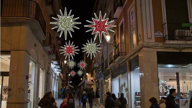 As&iacute; son las luces de Navidad en Granada calle a calle